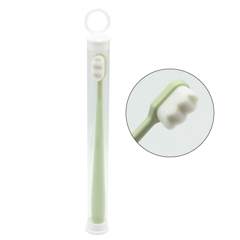 1PC Ultra-thin Super Soft Toothbrush Portable Eco-friendly Travel