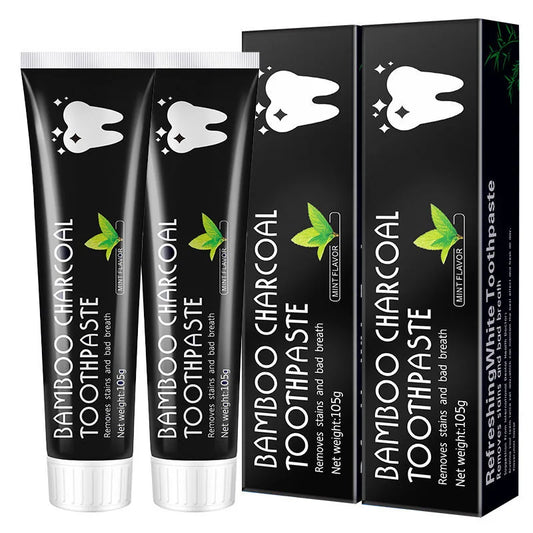 Bamboo Charcoal Black Coconut Shell Toothpaste 105G